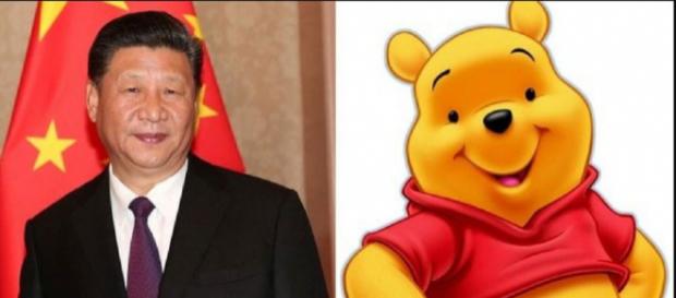 Comparan al presidente de China con Winnie The Pooh. / Twitter Comparan al presidente de China con Winnie The Pooh. / Twitter