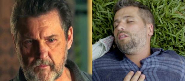 Egidio morre e Gabriel terá que abandonar Luz se quiser assumir o posto de guardião Egidio morre e Gabriel terá que abandonar Luz se quiser assumir o posto de guardião
