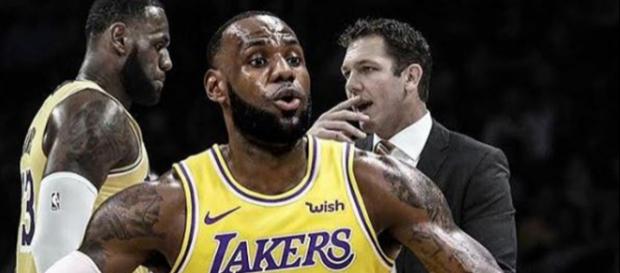 LeBron James and Luke Walton -Image by basket_adictos247 / Instagram LeBron James and Luke Walton -Image by basket_adictos247 / Instagram