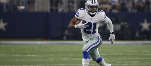 Ezekiel Elliott and the Dallas Cowboys will face a tough challenge from the Saints. [Image via The Ringer/YouTube]