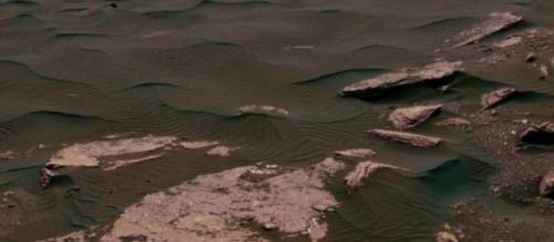 NASA's Curiosity Rover sent this picture of of martial dunes on Mars back in 2017. image credit NASA.com