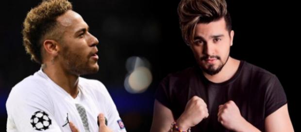 Luan contou que já ficou com Bruna e Neymar deixou de seguir o cantor nas redes sociais. (foto reprodução). Luan contou que já ficou com Bruna e Neymar deixou de seguir o cantor nas redes sociais. (foto reprodução).