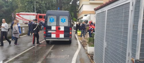 Sul posto per il trasferimento degenti intervenuta anche ambulanza dell'Arma