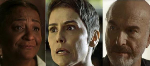 Zefa, Karola e Severo Athayde em 'Segundo Sol' Zefa, Karola e Severo Athayde em 'Segundo Sol'