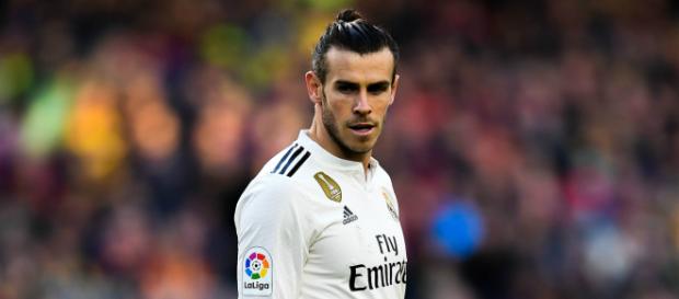 Bale, jugando un partido con el Real Madrid Bale, jugando un partido con el Real Madrid