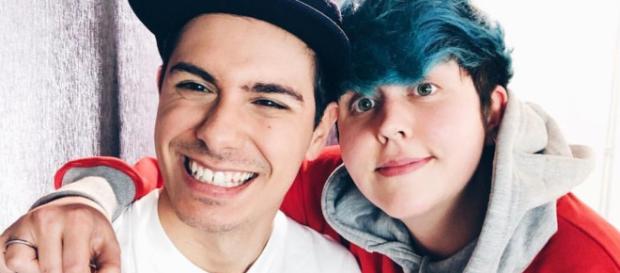 Belena Gaynor, junto a Alfred de 'OT 2017'. / TWITTER Belena Gaynor, junto a Alfred de 'OT 2017'. / TWITTER