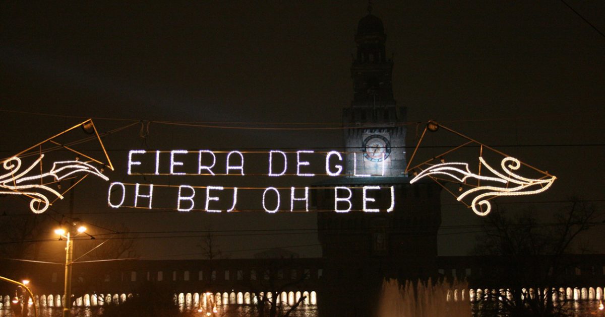 Ponte Immacolata a Milano torna la fiera degli Obei e aprono i