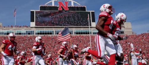 The Huskers fell just short against the Buckeyes. [Image via ESPN/YouTube]