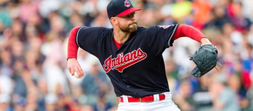 The Indians may be looking to deal Corey Kluber this offseason. [Image via SI.com/YouTube]