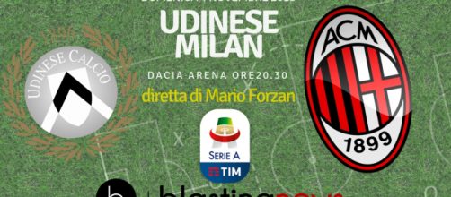 Diretta Serie A: Udine Milan su Blastingnews