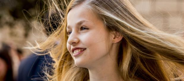 La princesa de Asturias, Leonor de Borbón y Ortiz. La princesa de Asturias, Leonor de Borbón y Ortiz.