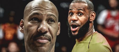 LaVar Ball causing problems for LeBron James / Image by Brandon Robinson / Twitter