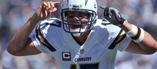 The LA Chargers are surging behind Philip Rivers. [Image via USA Today Sports/YouTube]