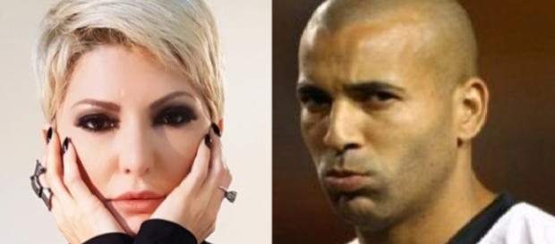 Antonia Fontenelle e o jogador Emerson Sheik Antonia Fontenelle e o jogador Emerson Sheik