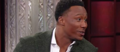 Brandon Marshall interview on television. - [The Late Show with Stephen Colbert / YouTube screencap]