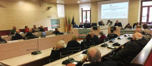 Sala Consiliare del terzo Municipio di Roma: tavola rotonda sulla prevenzione organizzata dalla FNP CISL il 6 novembre 2018