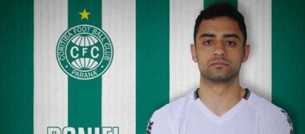 Daniel jogou pelo Coritiba em 2017 — Foto: Divulgação/Coritiba Daniel jogou pelo Coritiba em 2017 — Foto: Divulgação/Coritiba