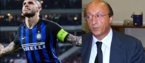 Le critiche di Luciano Moggi a Mauro Icardi, poco prima del gol al Barcellona: il video diventa virale