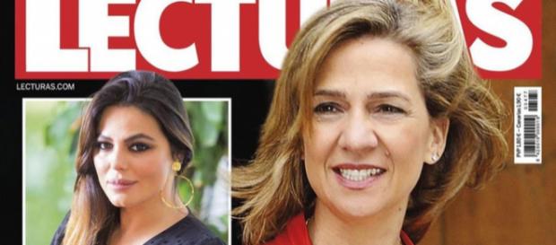La infanta Cristina en la portada de Lecturas La infanta Cristina en la portada de Lecturas