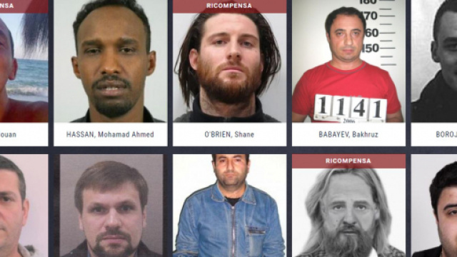 I 23 ricercati dall'Europol per omicidio e lesioni gravi, tra loro 4 italiani.