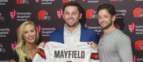 Baker Mayfield and the Cleveland Browns [Image by Emily Wilkinson / Twitter]