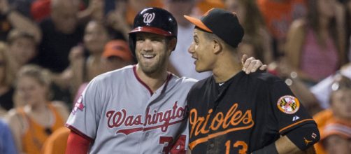 Bryce Harper and Manny Machado are the biggest free agents available. - [Keith Allison / Wikimedia Commons]