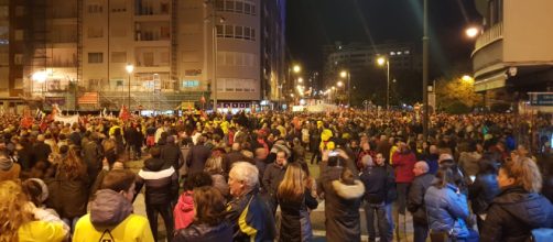 Manifestación histórica en Avilés contra el cierre de Alcoa