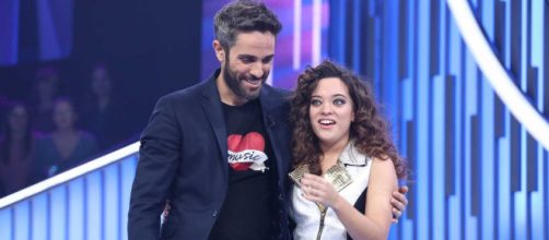 Roberto Leal y Noelia, durante la Gala 7 de 'OT'. / RTVE.es