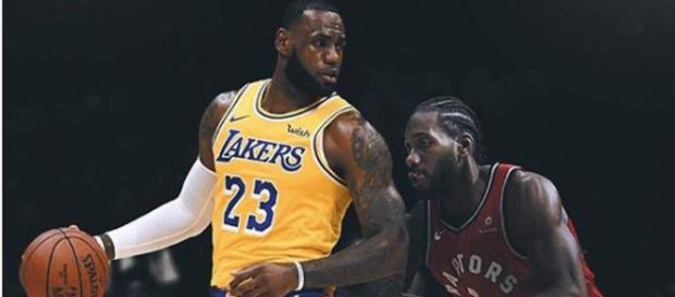 LeBron james and Kawhi Leonard - Image by basketballforever / Instagram LeBron james and Kawhi Leonard - Image by basketballforever / Instagram