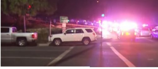 Thousand Oaks: 'Mass shooting' reported at California bar. [Image source/BBC News YouTube video]