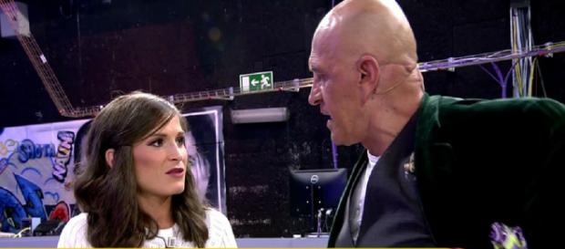 Kiko Matamoros ataca a Verdeliss en 'Sálvame'. / telecinco.es Kiko Matamoros ataca a Verdeliss en 'Sálvame'. / telecinco.es