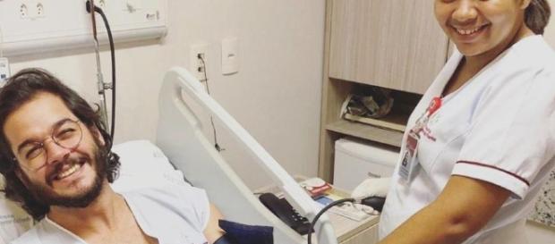 Túlio é internado em um hospital particular, em Recife. (foto reprodução). Túlio é internado em um hospital particular, em Recife. (foto reprodução).