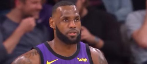 LeBron James came up with 20 points to lead the Lakers to their 16th win this season. - [NBA / YouTube screencap]