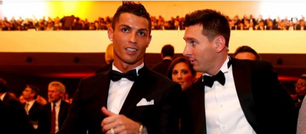 Cristiano Ronaldo e Leo Messi (Imagem via Youtube) Cristiano Ronaldo e Leo Messi (Imagem via Youtube)