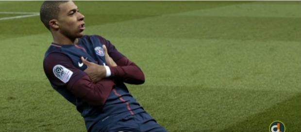 Kylian Mbappé (Imagem via Youtube) Kylian Mbappé (Imagem via Youtube)