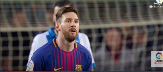 Leo Messi (Imagem via Youtube) Leo Messi (Imagem via Youtube)