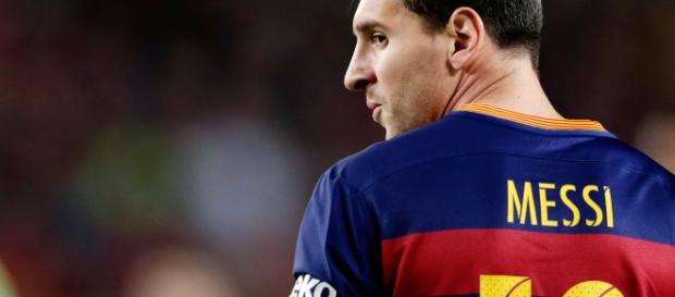 Lionel Messi, l'attaquant du Barcelone Lionel Messi, l'attaquant du Barcelone