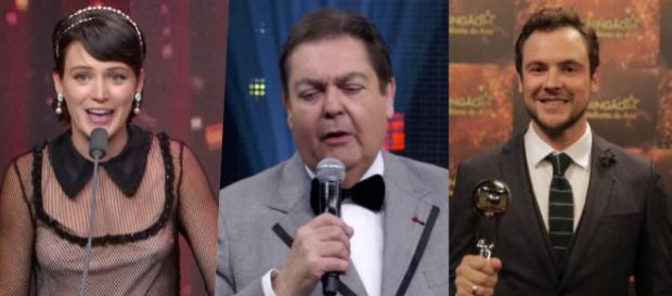 Melhores do Ano, Bianca, Faustão e Sérgio Guizé (TV Globo) Melhores do Ano, Bianca, Faustão e Sérgio Guizé (TV Globo)