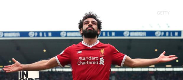 Mohamed Salah auteur d'un triplé avec Liverpool Mohamed Salah auteur d'un triplé avec Liverpool