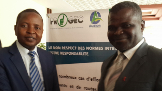 Delor Magelan Kamseu président de la LCC à gauche (c)google.com