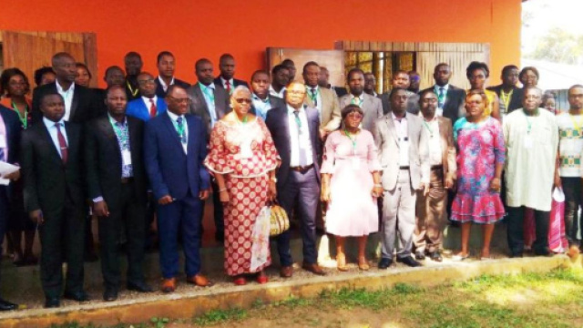 La photo de famille des participants &agrave; l'atelier (c) Google