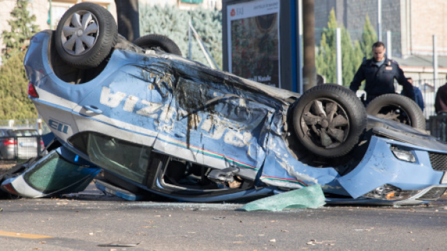 Torino, le immagini dell'incidente di oggi pomeriggio
