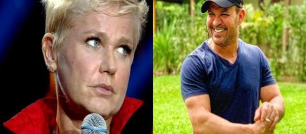 Xuxa Meneghel e o cantor Eduardo Costa. (Reprodução) Xuxa Meneghel e o cantor Eduardo Costa. (Reprodução)
