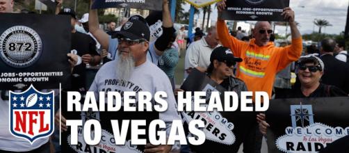 Las Vegas will host the 2020 NFL Draft, just a few months before the Raiders play their first game. [Image Credit] NFL - YouTube