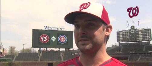 Tanner Roark is being traded to the Cincinnati Reds. [Image Credit] MASN Nationals - YouTube