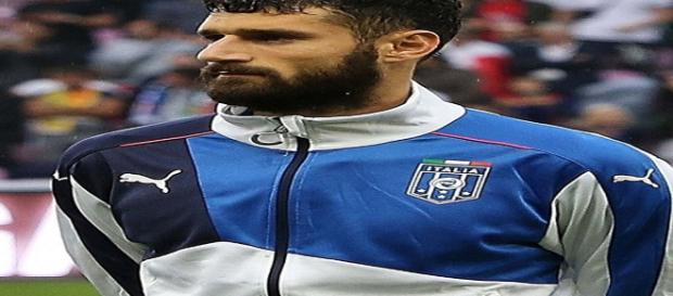 Antonio Candreva con la maglia della nazionale Antonio Candreva con la maglia della nazionale