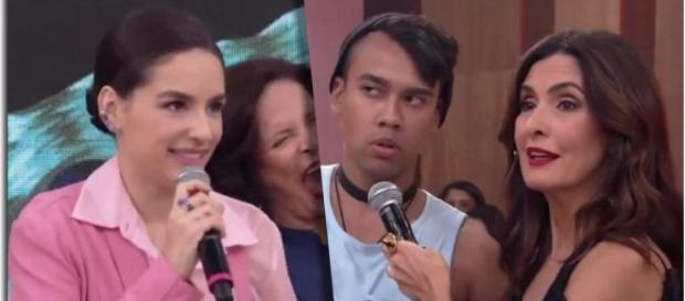 Participação de Kéfera no Encontro dá o que falar nas redes sociais (Reprodução/Globo) Participação de Kéfera no Encontro dá o que falar nas redes sociais (Reprodução/Globo)