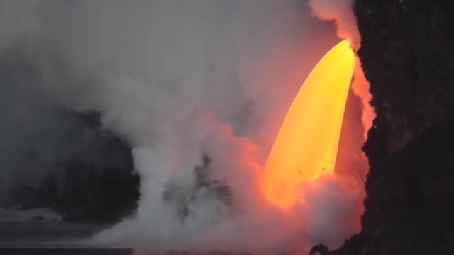 Eruzione del Kilauea: immagine della National Geographyc.