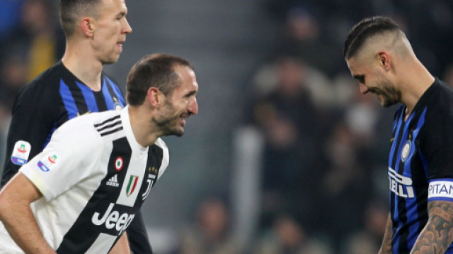 Giorgio Chiellini e Icardi (Twitter: @giorgiochiellini)