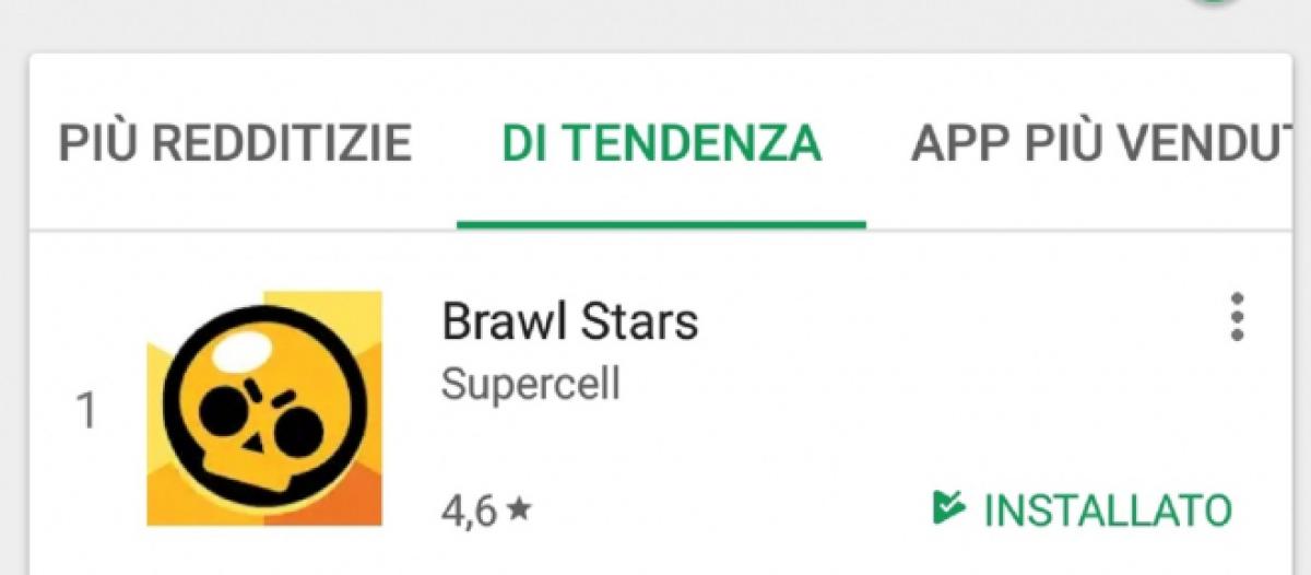 Brawl Stars In Pochi Giorni Ha Raggiunto Il Primo Posto Nella Classifica Google Play - gioco brawl stars installare